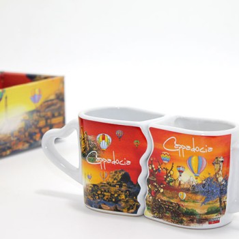 2'li Yöresel Kupa Bardak Seti Model 2