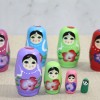 4'lü Ahşap Matruşka
